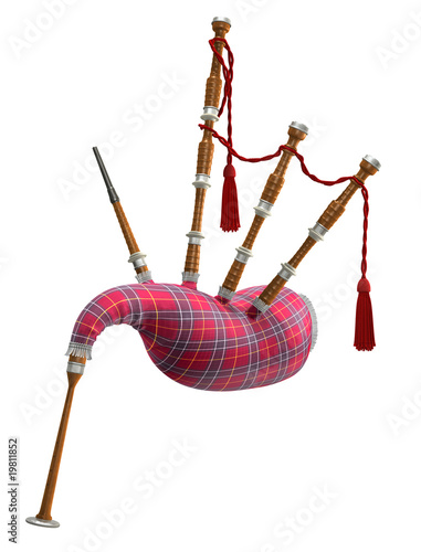 Obraz na plátně Bagpipes