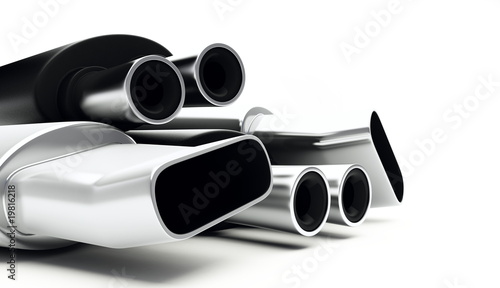Obraz na plátne muffler