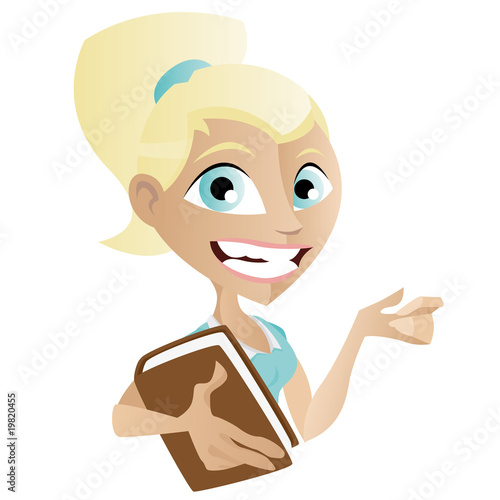 fille livre