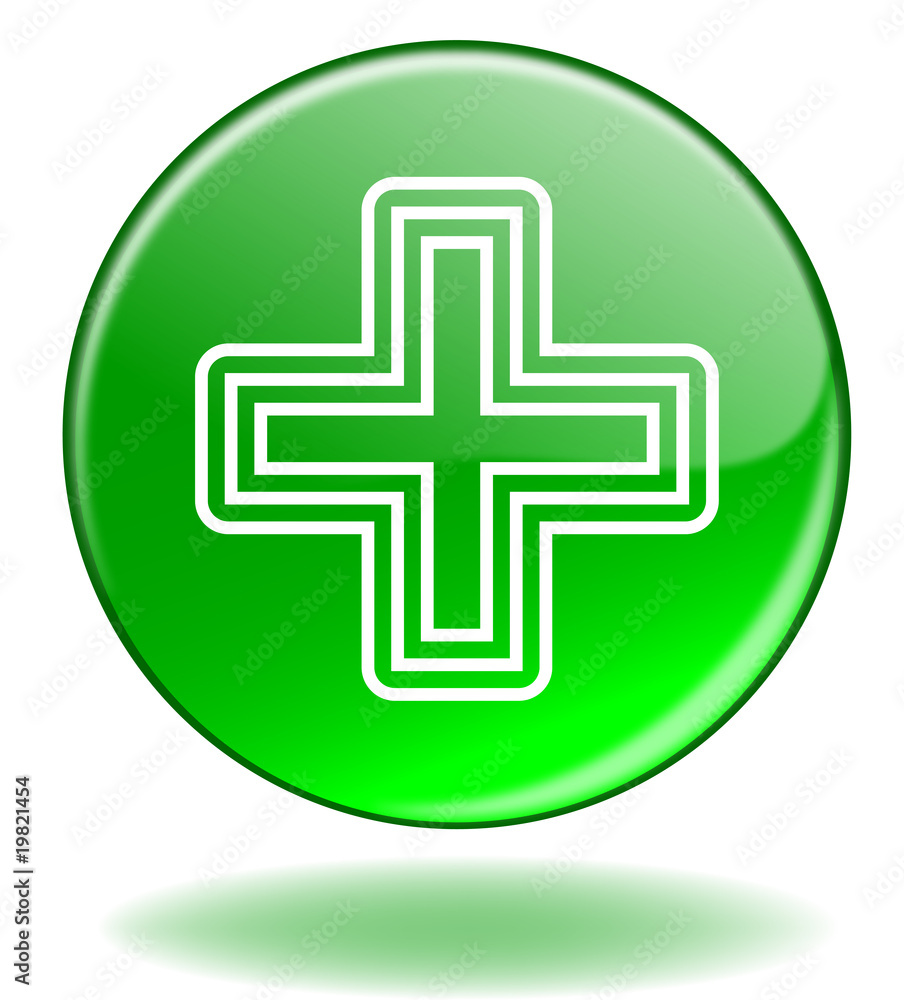 Obraz premium Bouton web rond 