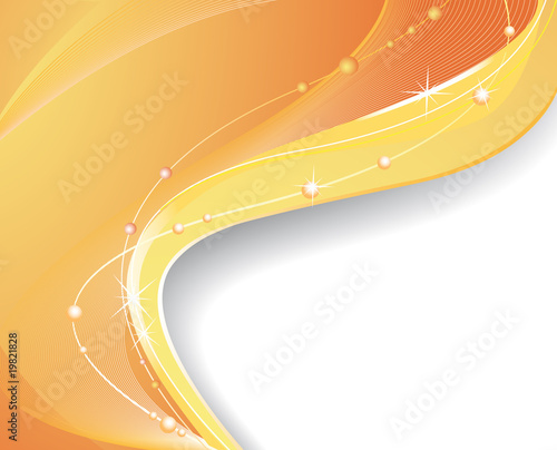 Bright orange background