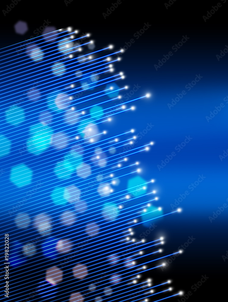 Obraz premium Fibre optics