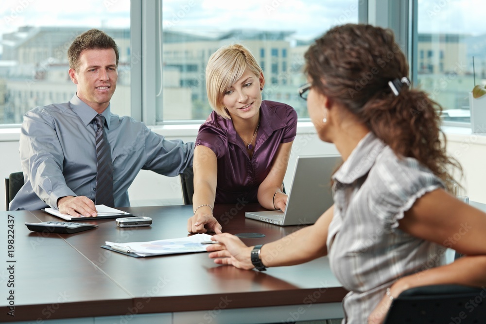 Obraz premium Business people planning