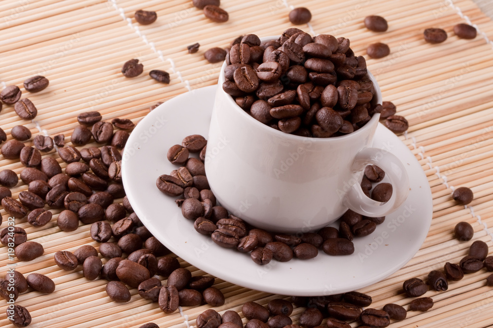 Cup with coffee Cup with coffee