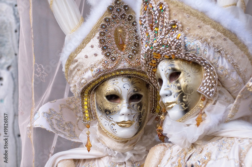 Venezia -Maschere di carnevale