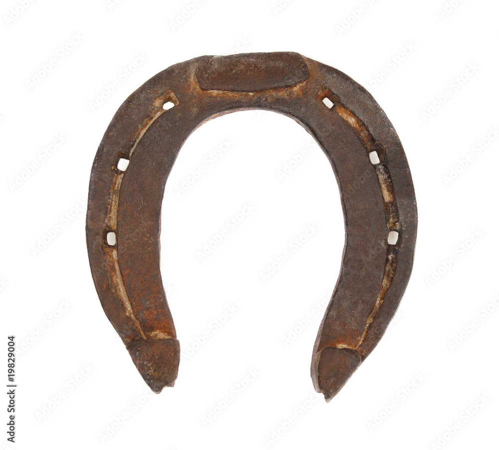 Horseshoe isolated on white Horseshoe isolated on white