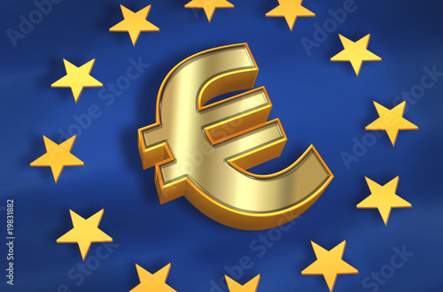 Foto bandera + euro