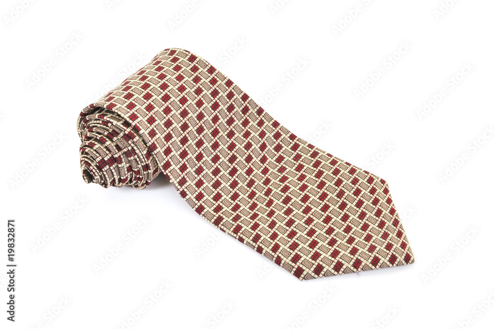 business fashion isolated new necktieon white background business fashion isolated new necktieon white background