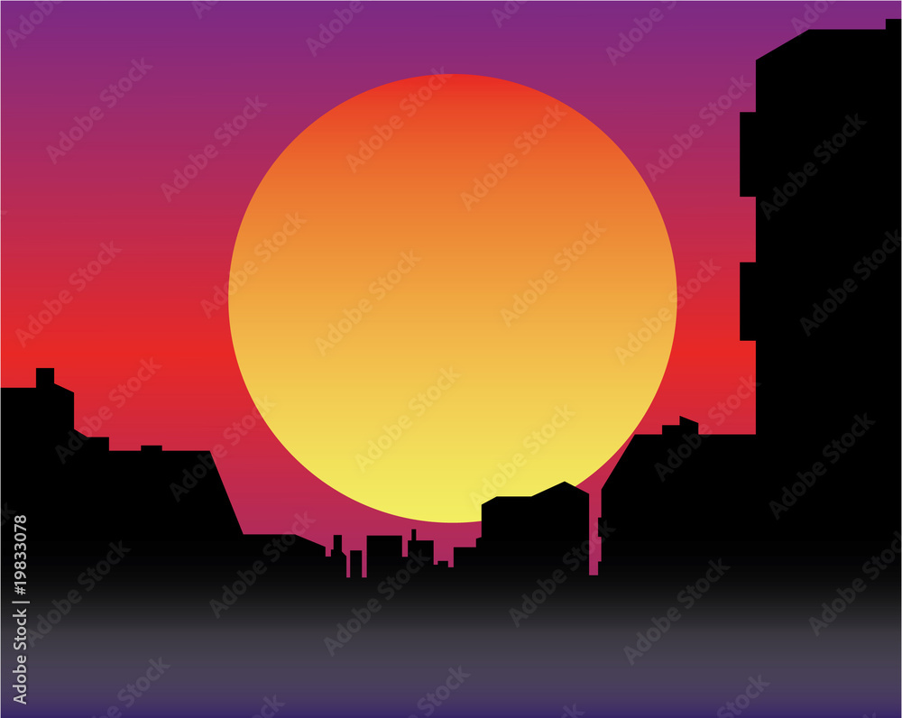 Decline over city Decline over city