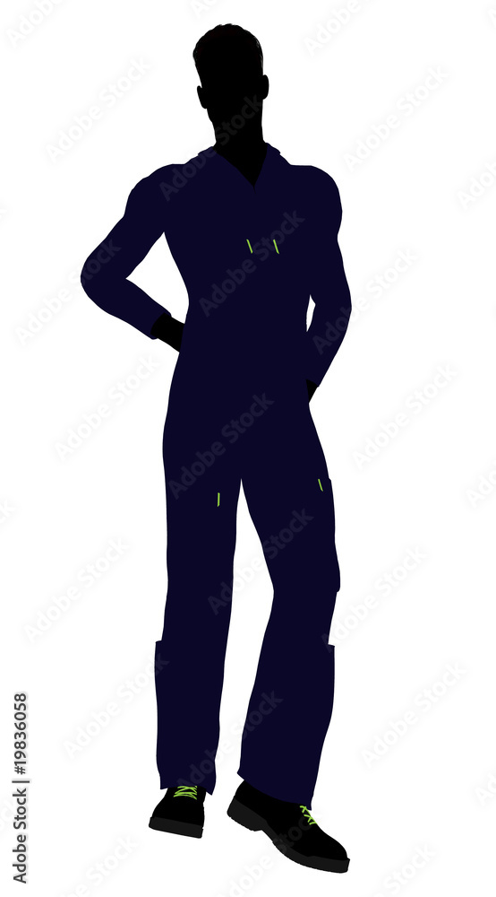 Mechanic Silhouette Mechanic Silhouette