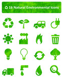 Natural Environmental Icons