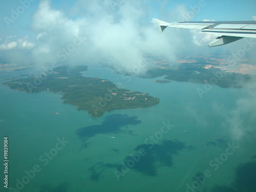 View from the aeroplane