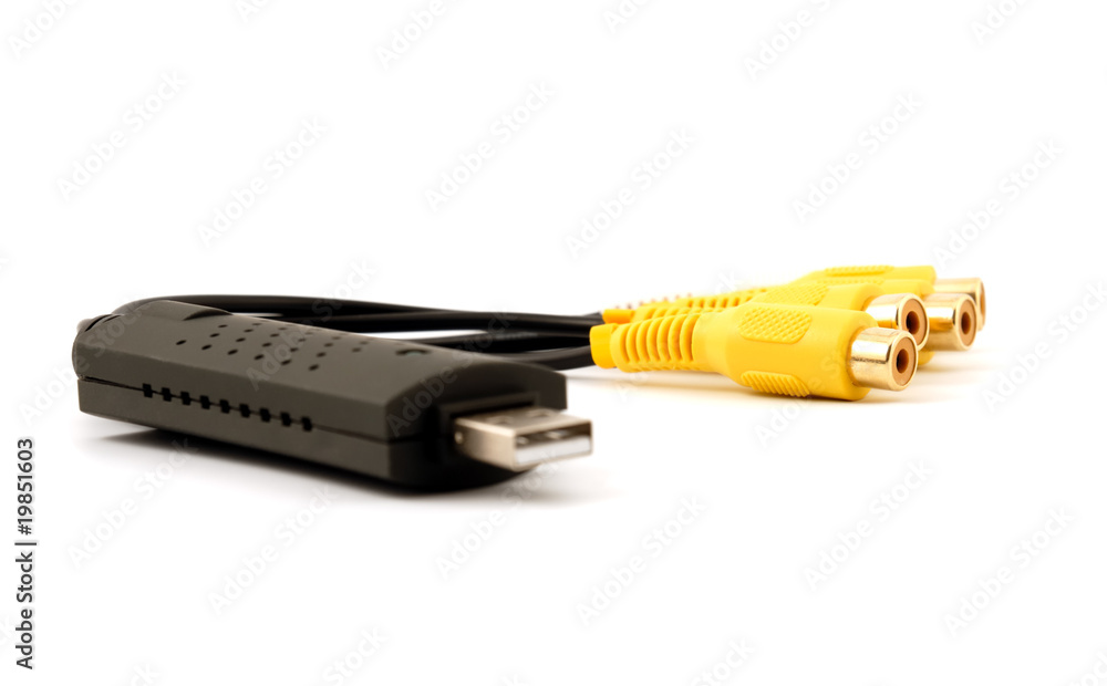 USB video audio capture adapter VHS to DVD hdd tv card USB video audio capture adapter VHS to DVD hdd tv card