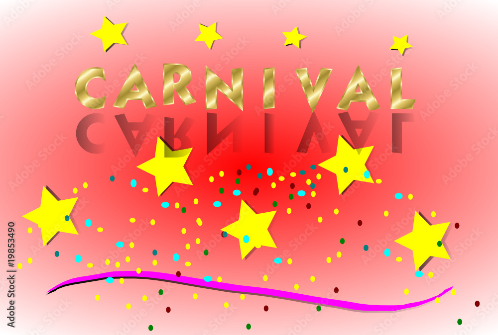 Naklejka premium Carnevale