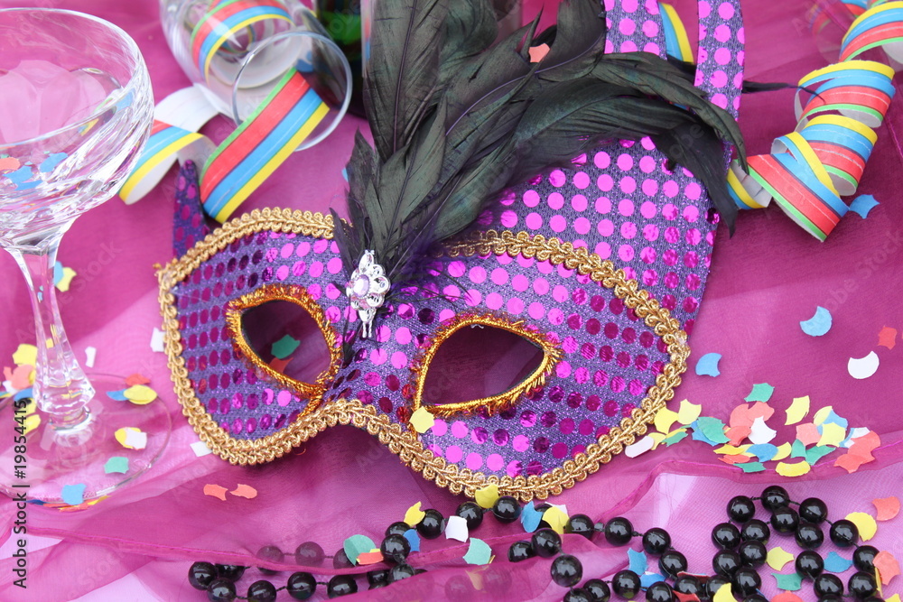 Naklejka premium Faschingsmaske