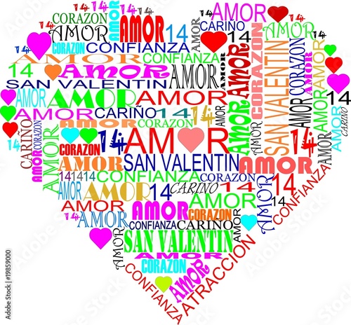 Corazon multicolor