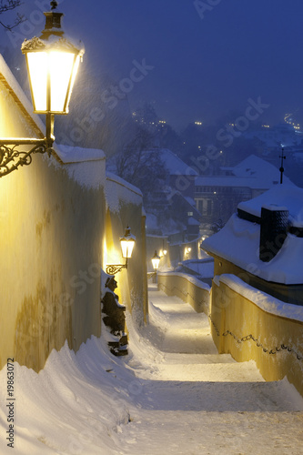 Fotografie prague in winter