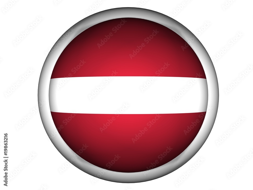 National Flag of Latvia | Button Style | National Flag of Latvia | Button Style |