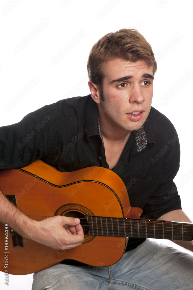 Obraz premium Guitar player 02