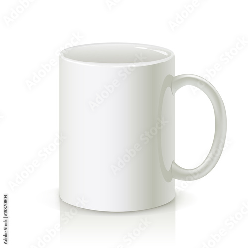 white mug