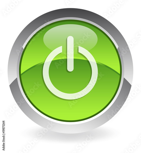 green power-button