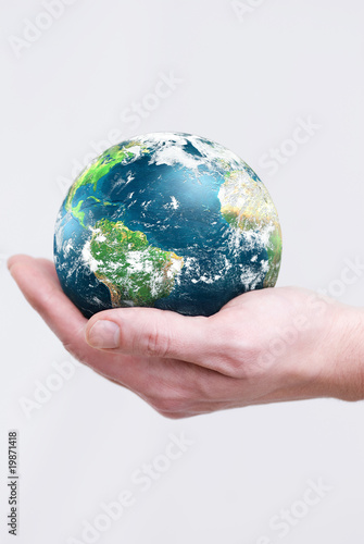 the whole wide world in a hand