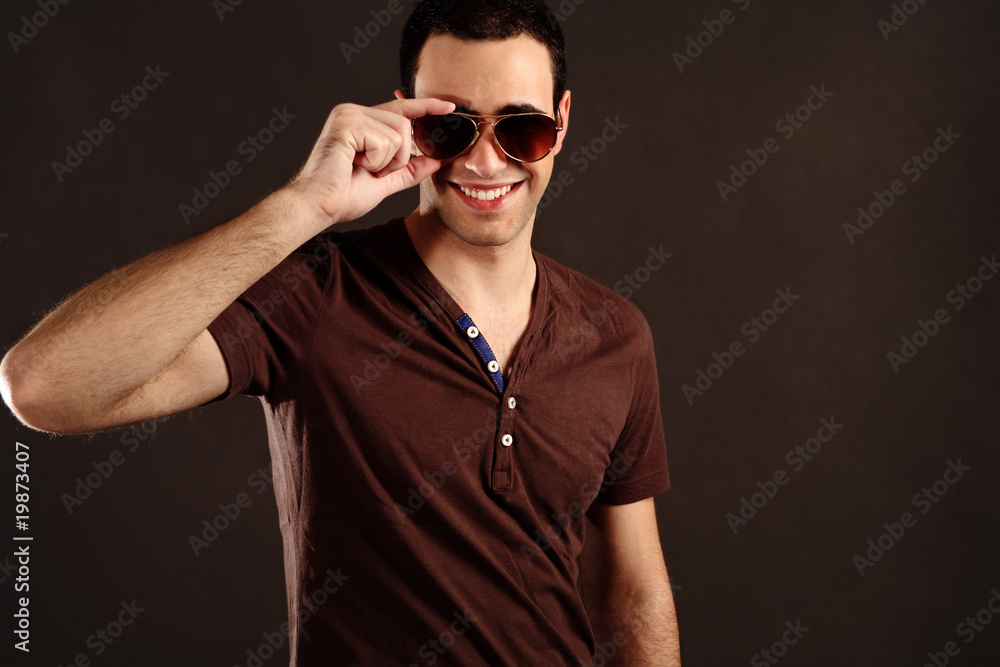 smiling man smiling man