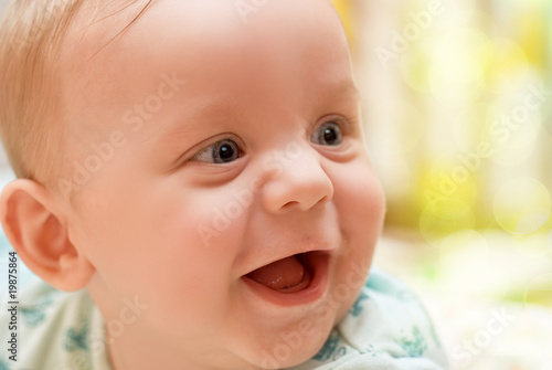 happy baby boy