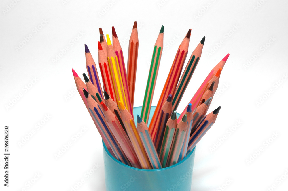 crayons in mug crayons in mug