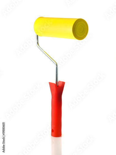 Standing Yellow Roller for renovation