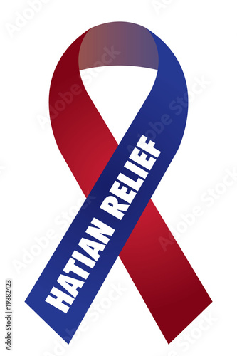 Hatian Relief Ribbon