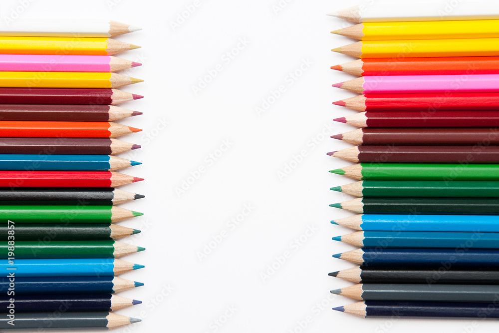 Colorful crayons Colorful crayons