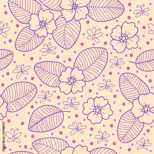 floral seamless pattern