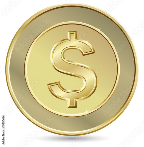 Gold coin