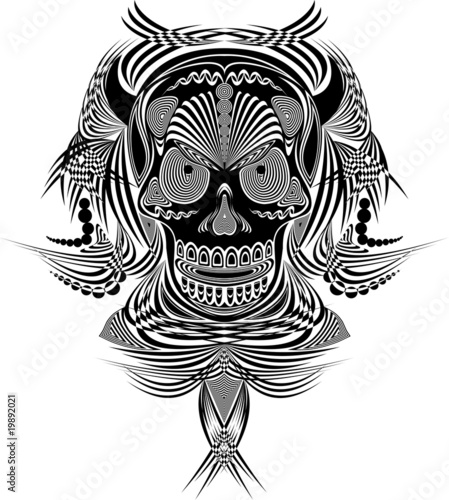 Teschio Tatuaggio-Skull Tattoo-Tatouage Crâne