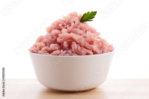 Bilde på lerret Chicken minced meat
