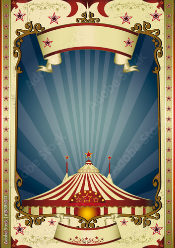 night retro circus big top