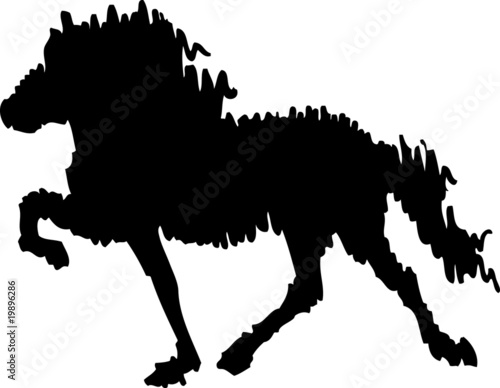Icelandic Horse - Abstract