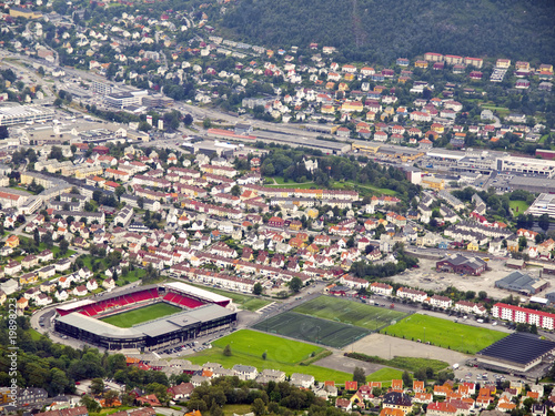 Bergen Aerial View
