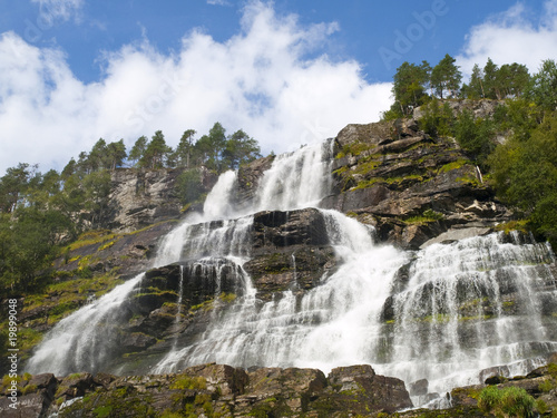 Tvindefossen Waterfall, Norway © SOMATUSCANI