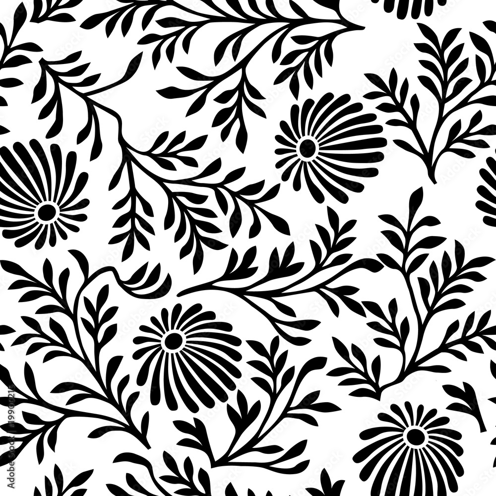 Floral vector background Floral vector background