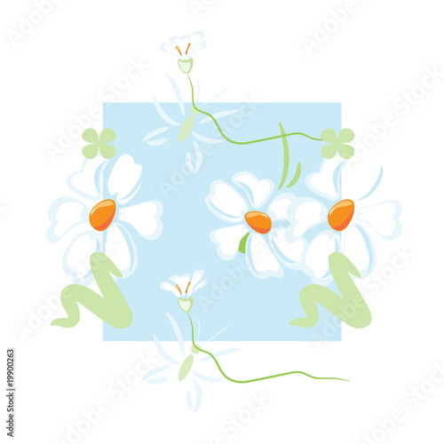 Swatches Flowers background