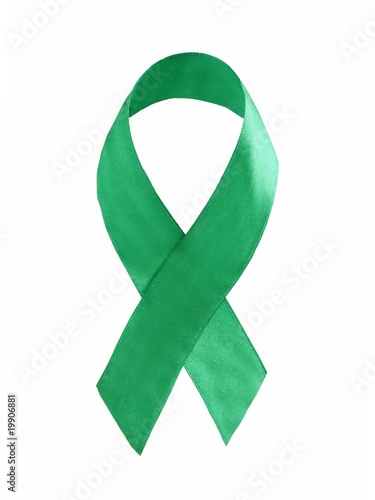 green awareness ribbon