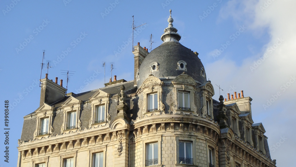 Naklejka premium immeuble ancien