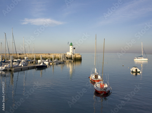 Saint-Martin de Ré marée haute photo