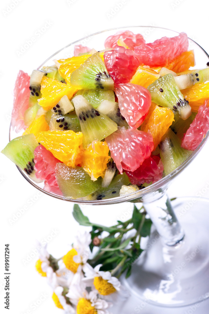Lettuce from tropical different fruit. Lettuce from tropical different fruit.