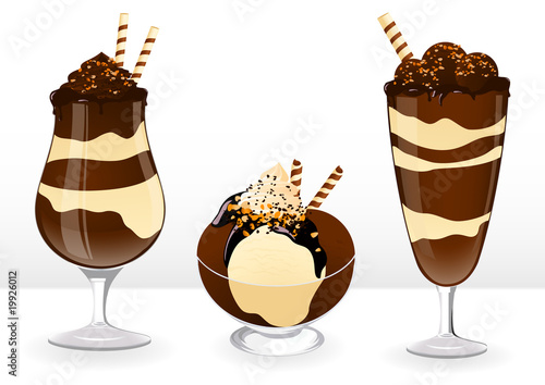 Chocolate desserts