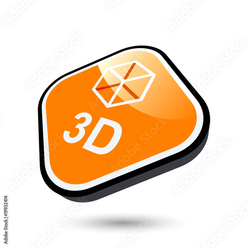 3D ansicht dimension zeichen symbol