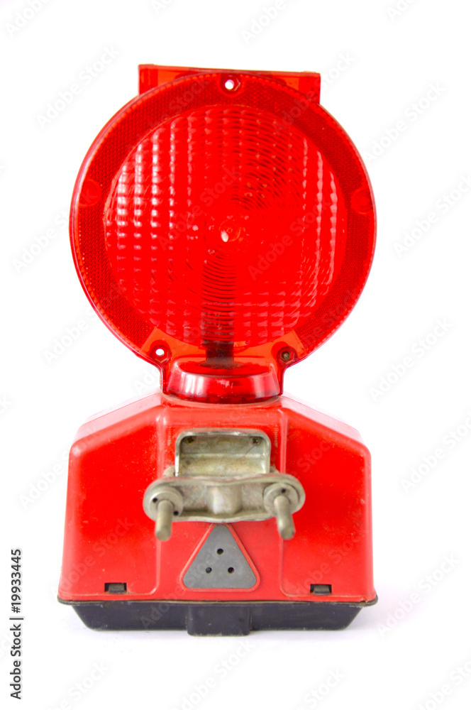 Fototapeta premium Baustellenlampe