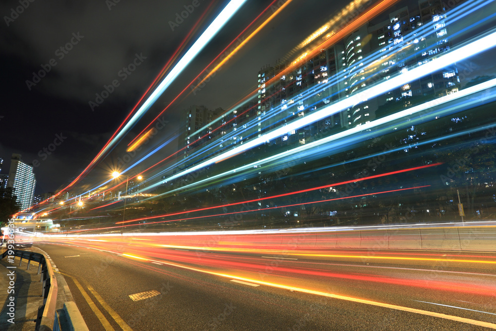 Fototapeta premium Highway in Hong Kong
